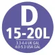 Brabantia afvalzak D 15 20 liter